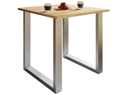 Mesa De Jantar De Madeira Premium Xona U 80x50 Vcm