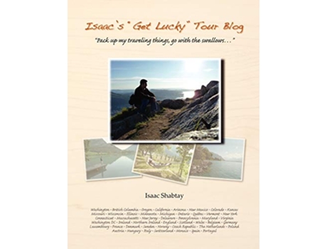 Livro Isaacs Get Lucky Tour Blog de Isaac Shabtay (Inglês)