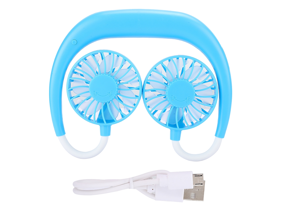 Ventilador LAXISCREED Pescoço Usb Azul