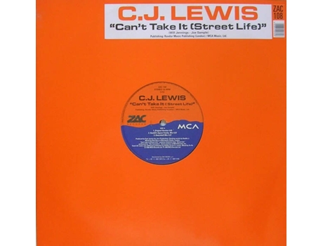 Vinil Cant Take It Street Life Mca Records, Zac Records