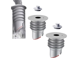 Kit de 2 Tampões AQUAFORGE para Drenagem de Piso, Polaris