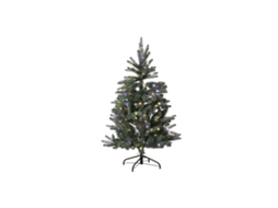 Árvore de Natal HOME ESPRIT Verde Metal Polietileno 88 x 88 x 130 cm