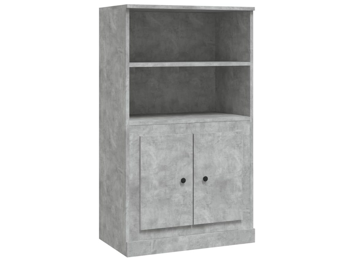 MAISON EXCLUSIVE Guarda-roupa alto em cimento de zinco à base de madeira (60x35,5x103,5 cm)