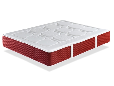 Colchão De Molas Ensacadas E Látex Spring Supreme Altura Zonas Xaluca Bege (150x200)