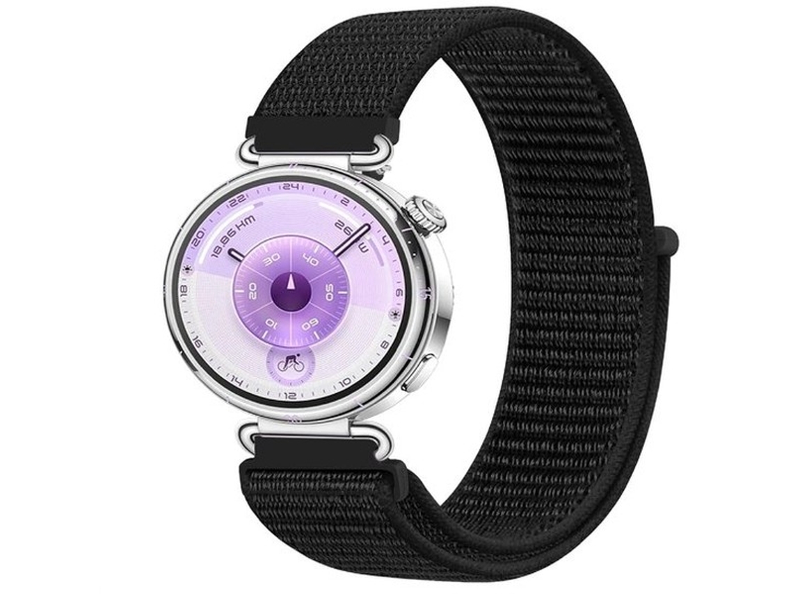 Opção Segura - Cordão De Nylon Tecido Para Relógio Huawei Watch Gt 6 41 Mm