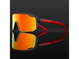 Óculos de sol unissex para ciclismo com lentes de polímero semitransparentes resistentes a impactos e proteção UV400. Modelo MDUG (C8).