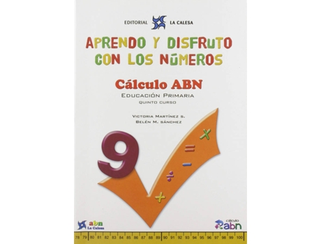 Livro Apredo Disfruto Con Números 9. Cálculo Abn.  de J. Martinez (Espanhol)