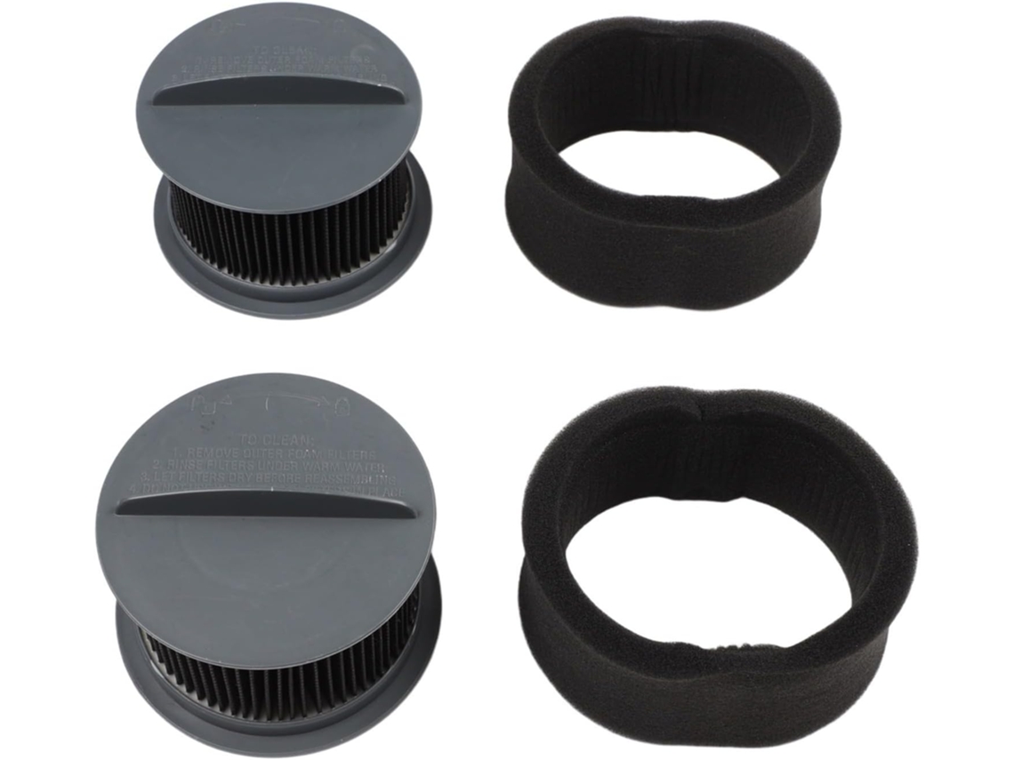 Conjunto De 2 Filtros Laváveis Para Aspirador Pó Sem Saco Bissell