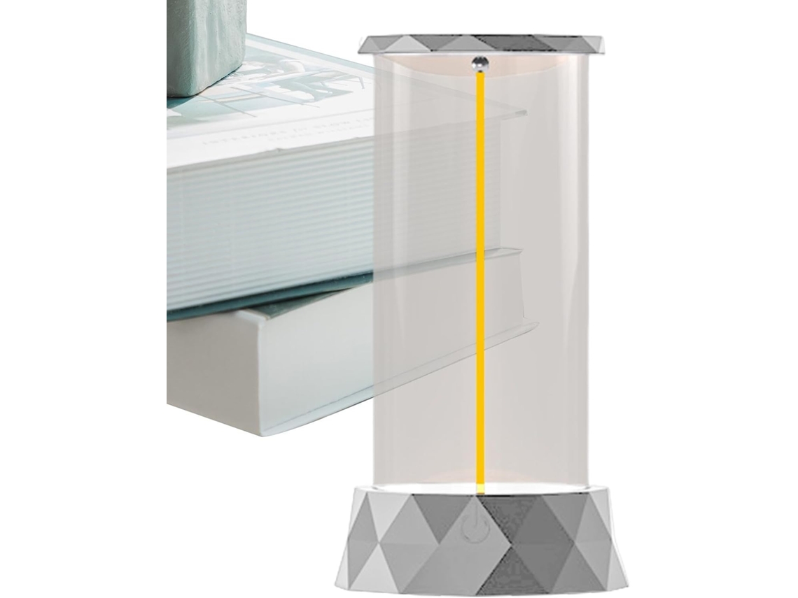 Luminária Noturna Magnética, Abajur De Mesa Portátil – Luminária Ajustável Para Cuidado Com Os Olhos, Luz Suave E