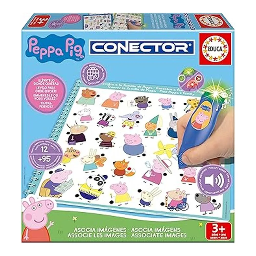 Educa Conector Junior Peppa Pig Juego Educativo 20218 Educa Borrasp25