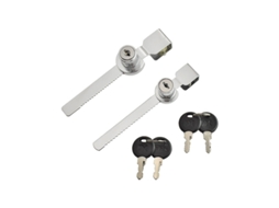 2 Fechaduras Para Porta Deslizante De Vidro Terrário, Fechadura Triumph Vidro, Came, Gaveta Caixa Correio/armário Em Liga Zinco (com 4 Chave