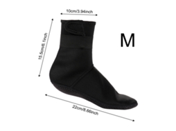 Calcetines de Buceo Cálidos 3mm de Caucho S/MARCA