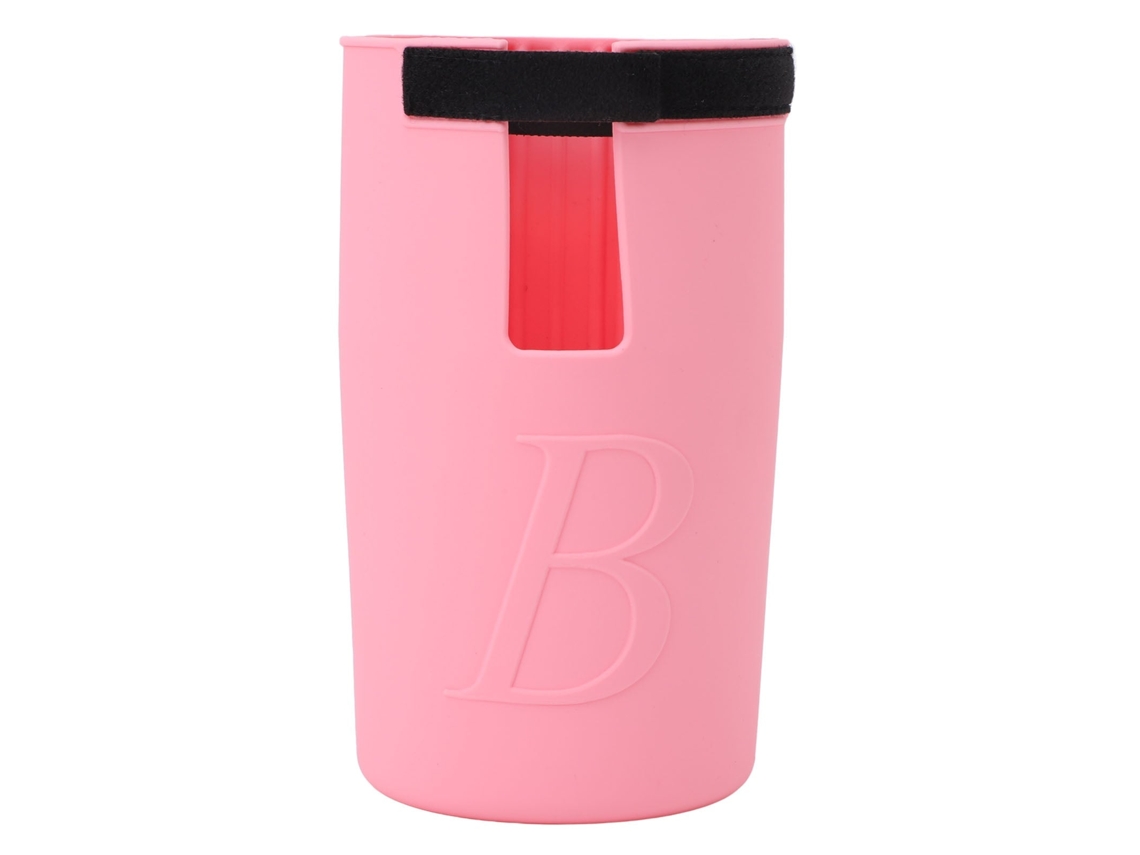 Eyf suporte para Bebidas Silicone Ajustável para Bolsa de Praia Rosa
