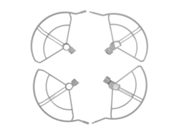 Guarda Hélices 4 Unidades para Drone Mini 3 Pro Acessórios Proteção
