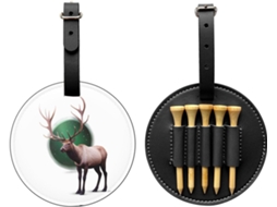 Bolsa para Tees de Golfe Northern Lights, preta | S/MARCA