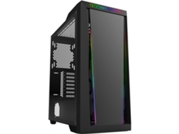 Caixa de Pc Média Torre Atx com Painel de Vidro GAMDIAS Argus M2 Rgb
