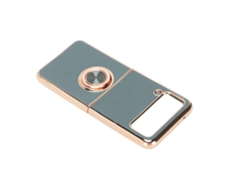Capa de Telefone EOOCOO (suporte Anel, Flash Plating)