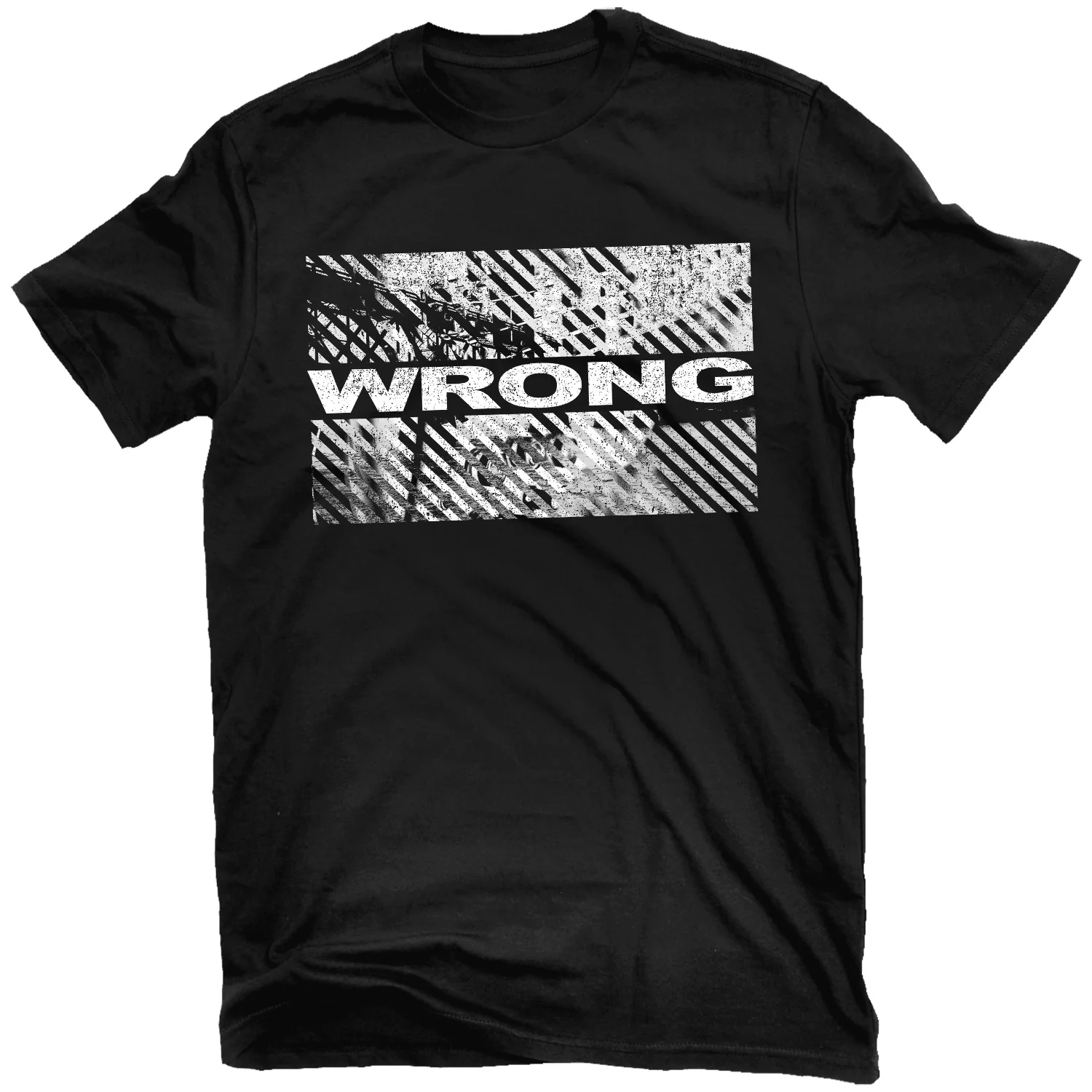 Wrong ''wrong'' T shirt Unisex Adults M ROCKINSTONE