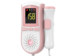 Doppler Monitor Cardíaco Pré-Natal Do Feto , A Sonda De 3 Mhz, Tela Digital Lcd Colorida Eifson