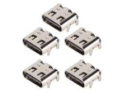 Porta de Carregamento Type c LAXISCREED para Ps5 5 pack