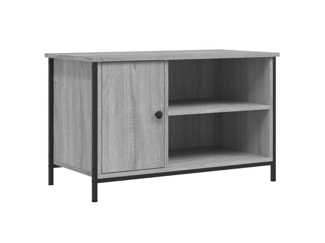 Tv Cabinet, Tv Cabinets Vidaxl Cinzeto Madeira Processada (n/a)