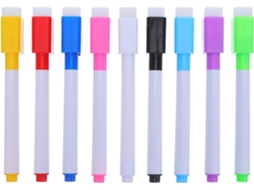 Conjunto de 36 Marcadores para Quadro Branco com Tampas Apagáveis Marcadores Magnéticos para Quadro Branco CHABERLU