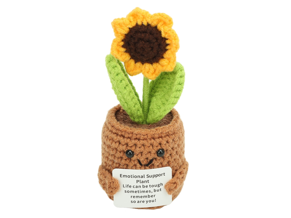 Boneca de Planta em Crochê LAXISCREED