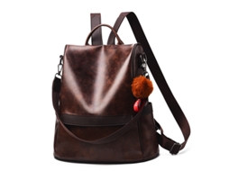 Mochilas e Bolsas de Ombro Femininas para 2026 marrom Café YUNZII