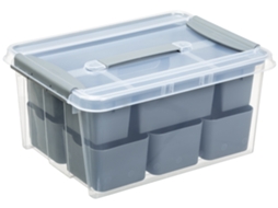 Caixa de Armazenamento de Equipe de Plástico Probox Diy 14 Litros PLAST TEAM
