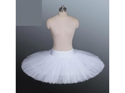 2026 tutu Profesional de Ballet para Mujer Con 5 Capas Color Negro Blanco Rojo Tallas S XXL M Blanco