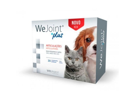 Wepharm Wejoint Plus Raças Pequenas & Gatos 4X 30 Comprimidos
