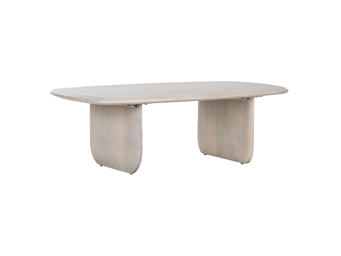 Mesa de Centro Home Esprit Branca 137 x 76 x 45 cm