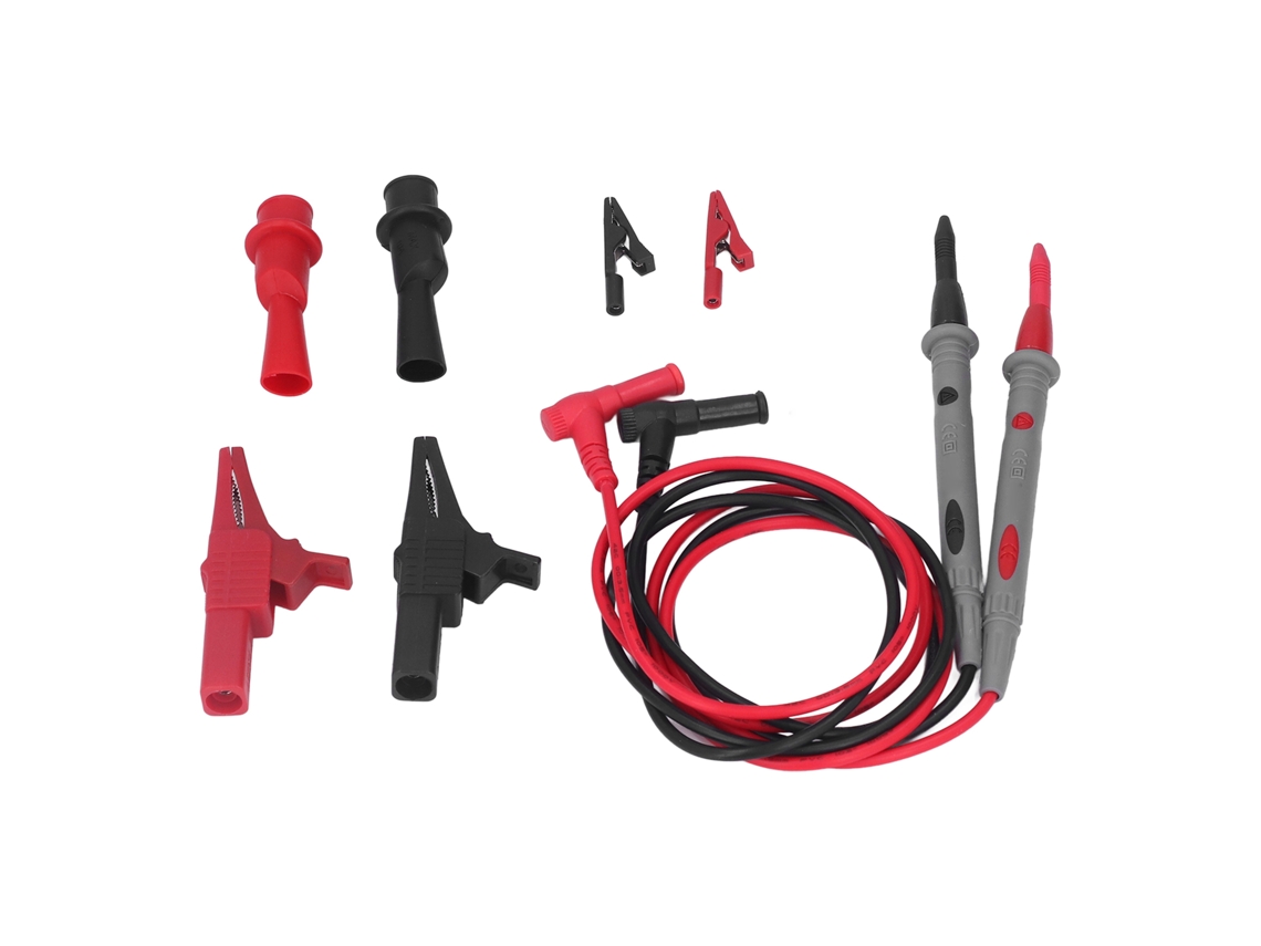 Conjunto De Pinzas Cocodrilo Para Pruebas Automáticas Kit Sonda Multímetro Jt8013