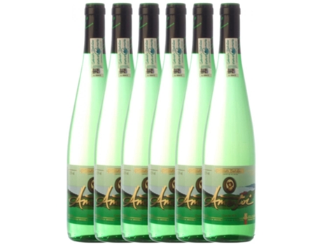 Vinho AMEZTOI Ameztoi Txakoli Hondarribi Zuri Getariako Txakolina (0.75 L - 6 unidades)