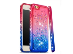Capa Samsung Galaxy S10E HONGWE. Rosa/Azul