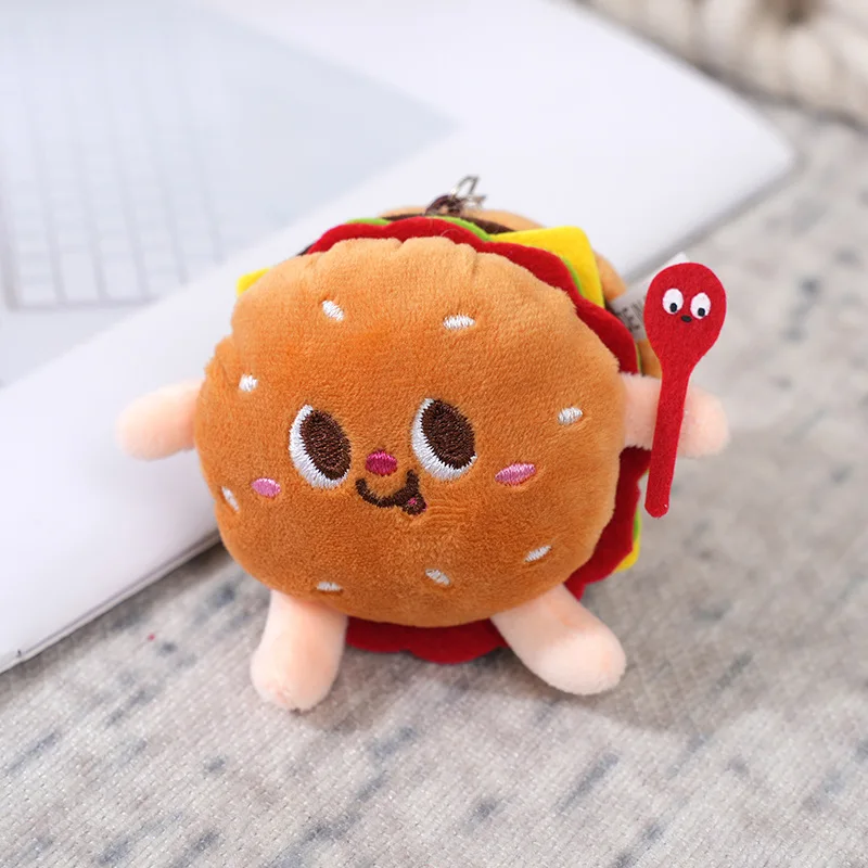 Novo Chaveiro de Pelúcia Estilo Faroeste, Pingente Fofo, Decoração para Mochila MDUG (estilo 4)