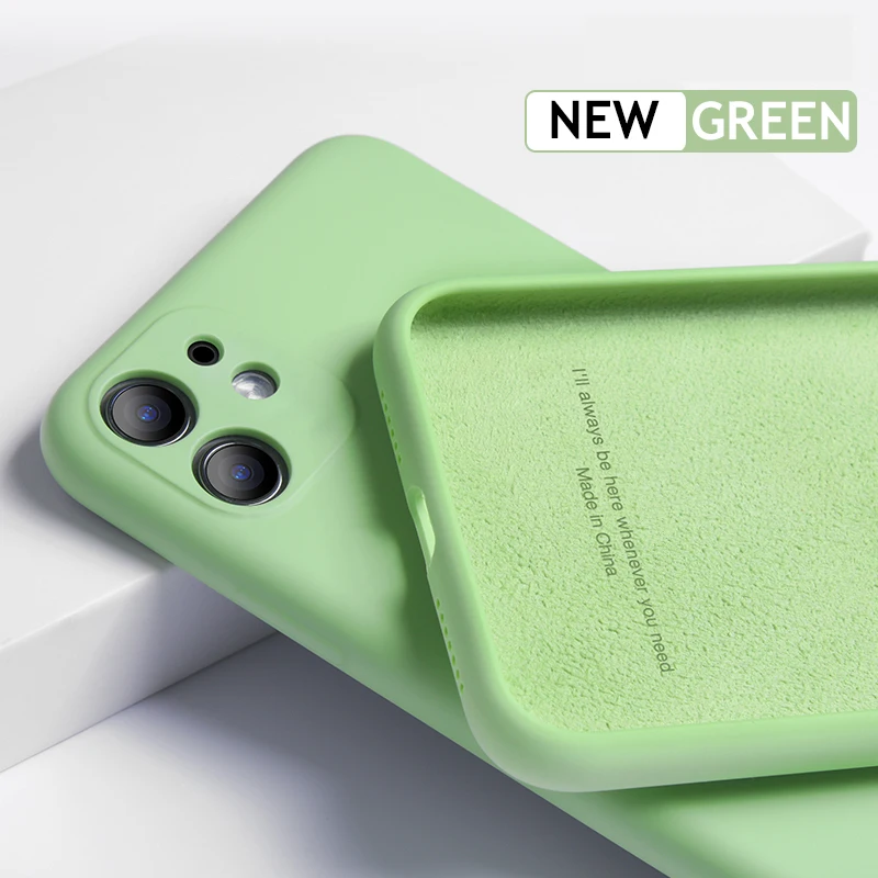 Funda Ultrafina Para Iphone Xr (verde)