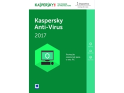 Software KASPERSKY Anti-virus (1 Dispositivo - 1 ano - PC)