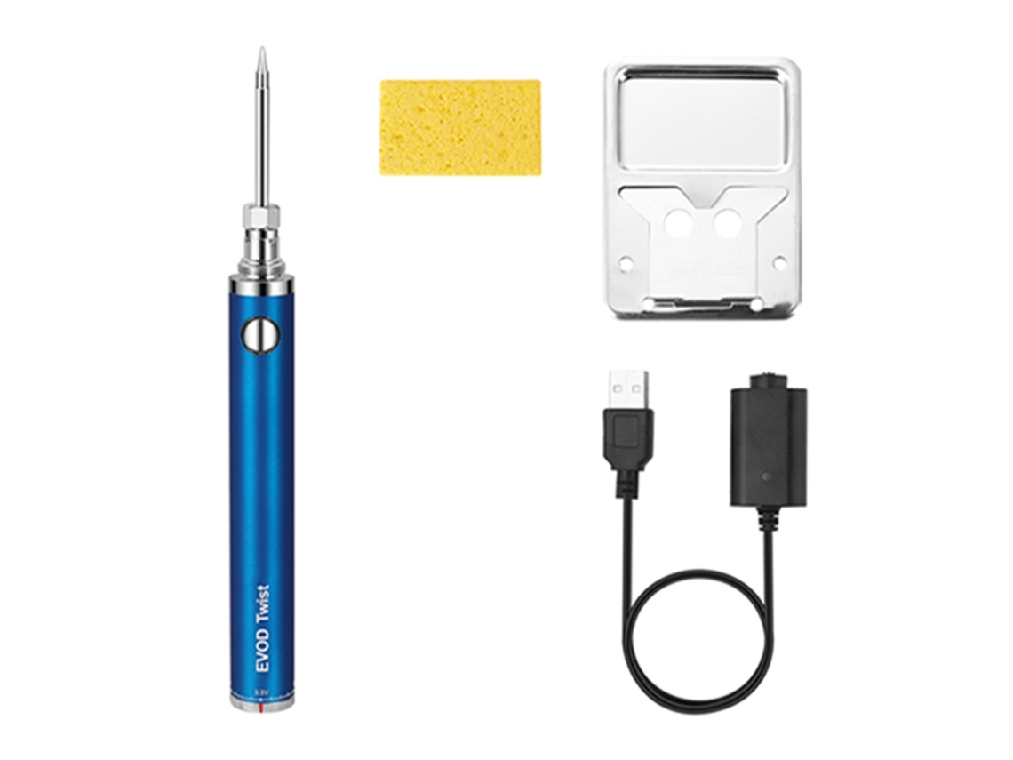 Ferro De Solda Recarregável Usb 5v 15w Brilvibera