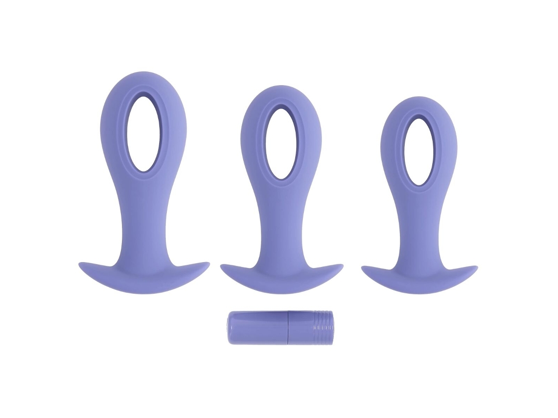 Plug Anal Evolved Roxo (8,9 Cm) (9,5 Cm) (10,1 Cm)
