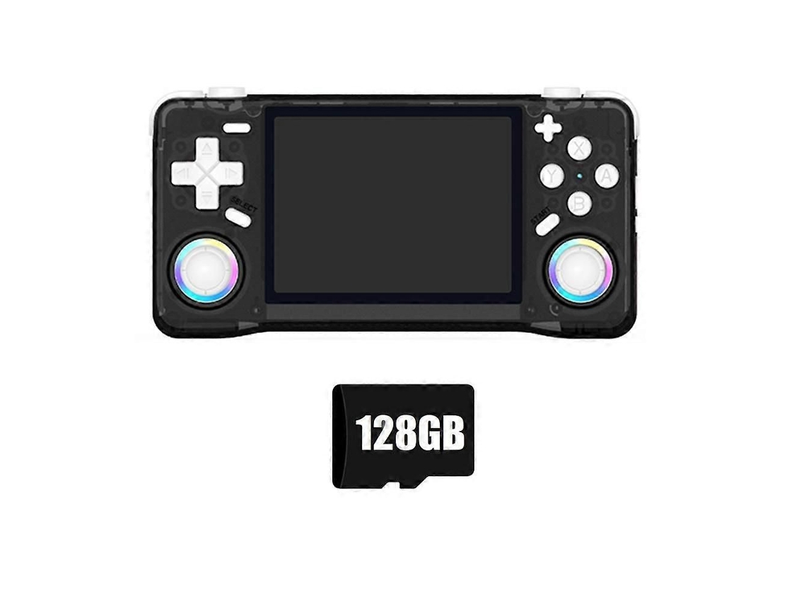 Console de Videogame Portátil Retrô Xf35h com 128 Gb de Jogos Pré instalados, Tela Ips de 3,5 Polegadas, Wi fi e Linux | GOKOCO