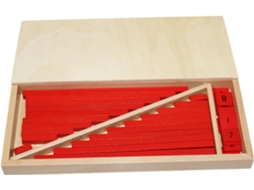 Conjunto De Matemática Com Varetas Numeradas E Longas, Brinquedo Educativo Para Crianças Pequenas,