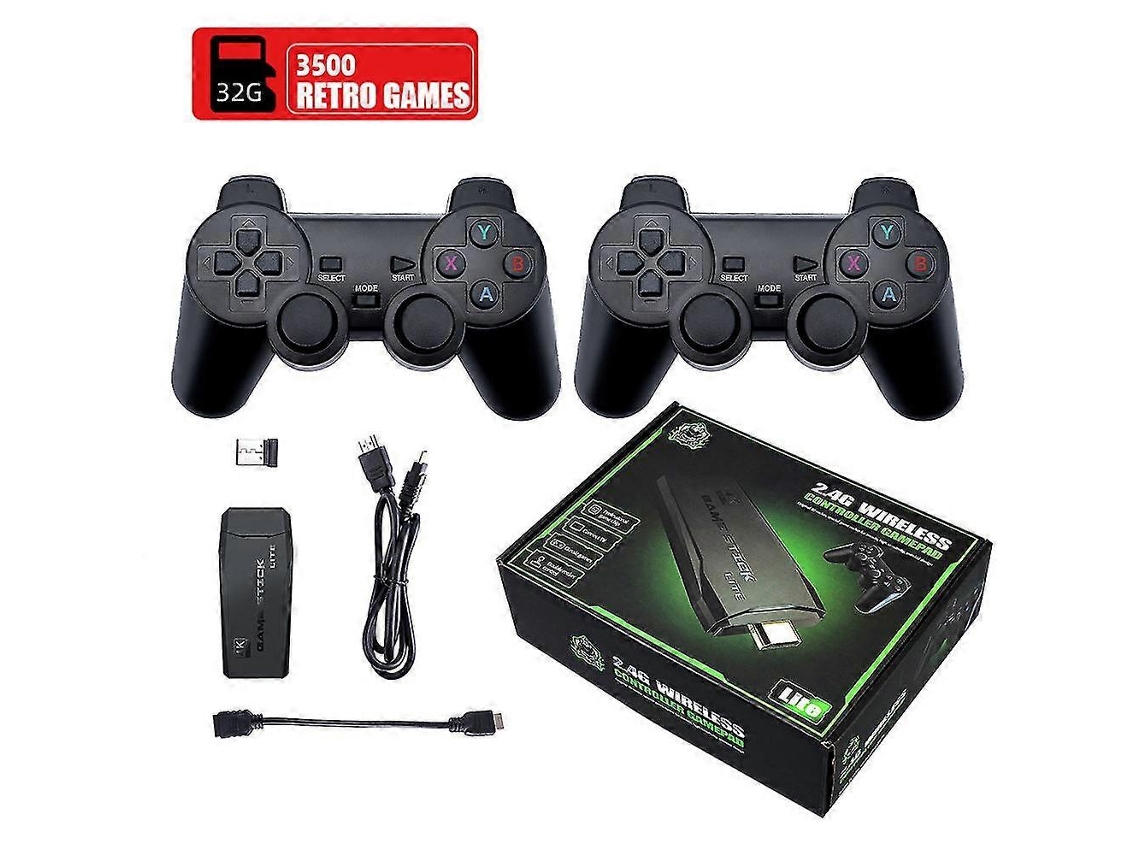 Console De Jogos Retrô Com Dois Controles Sem Fio De 2,4 Ghz E 10.000 Jogos Clássicos Integrados. Ly Ebike