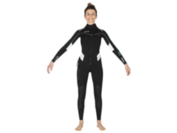 Mulher Flexa She Dives 3/2 Mm Neoprene Terno Preto S5Mares