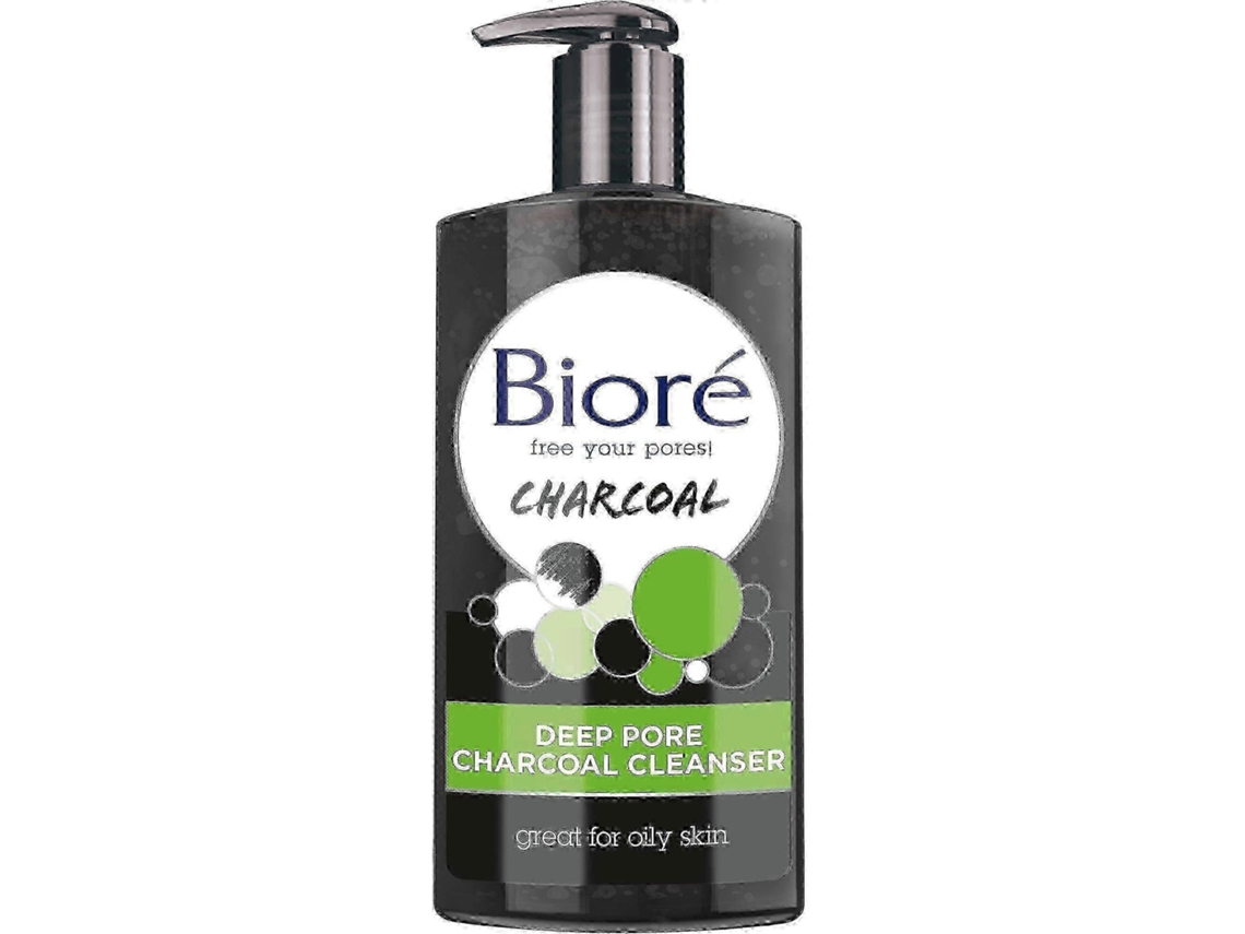 Sabonete Facial De Limpeza Profunda Com Carvão Ativado Biore, 200ml