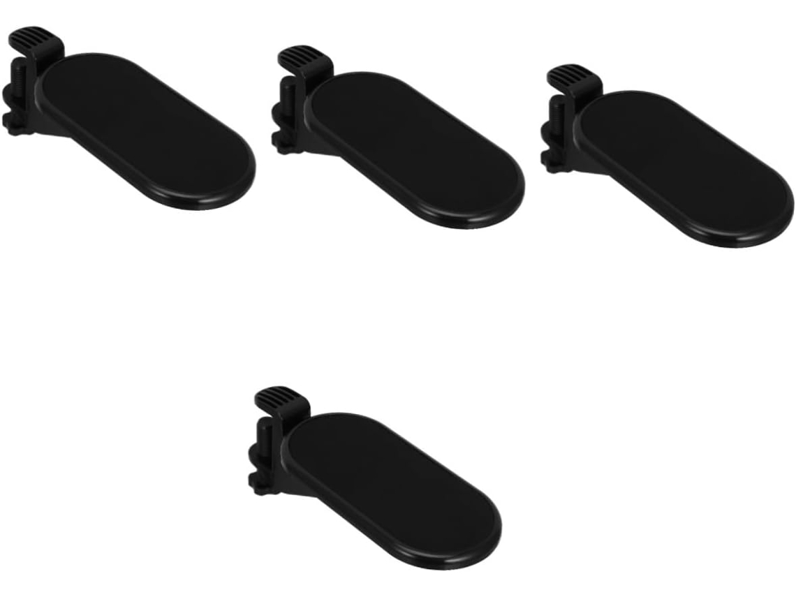 Conjunto De 4 Suportes De Braço Para Mesa, Suporte Para Mouse, Apoio De Pulso, Prateleira, Apoio De Braço Para Mesa De Escritório Gokoco