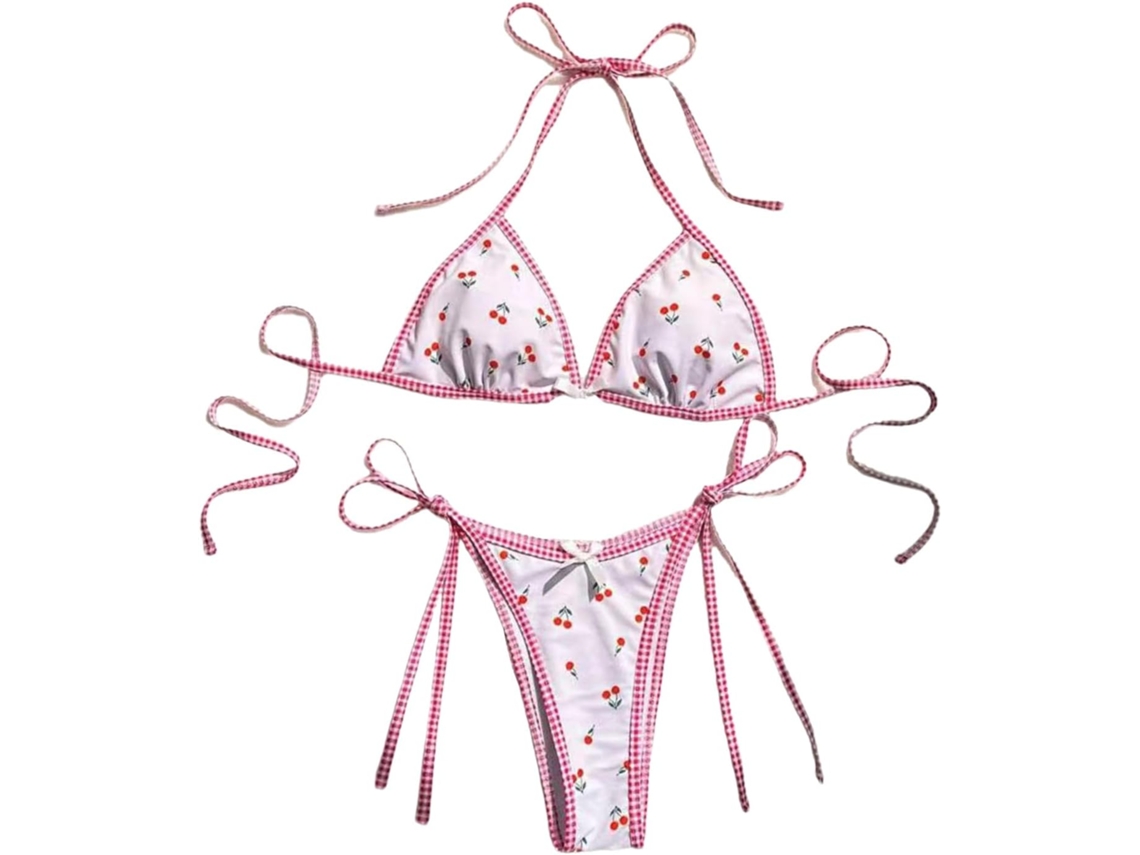 Conjunto de Biquíni com Alças Ajustáveis SFUSHOS