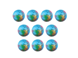 Mali 10pcs Bola de Estresse de Globo Macia Pu Brinquedo Alivio Estresse Infantis 3+