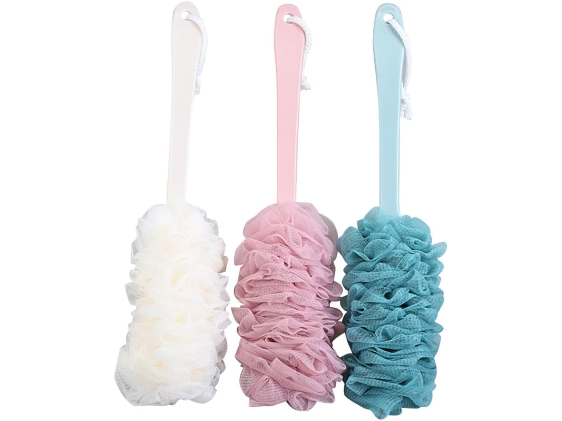 Lurelia Kit De 3 Escovas Para Costas De Cuidado Corporal, Pega Ergonómica E Massagem Suave