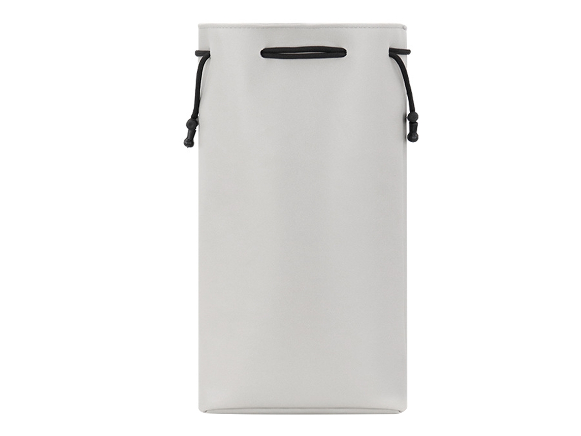 2026 bolsa Colgante de Armazenamento em Pu para Secador de Cabelo e Chapinha de Crespas, Impermeável, Grande Capacidade, Cinza
